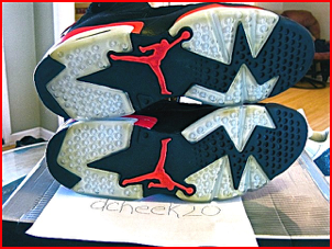 Yellowed sports shoe soles restored by ISLAND GIRL®'s SEA GLOW™